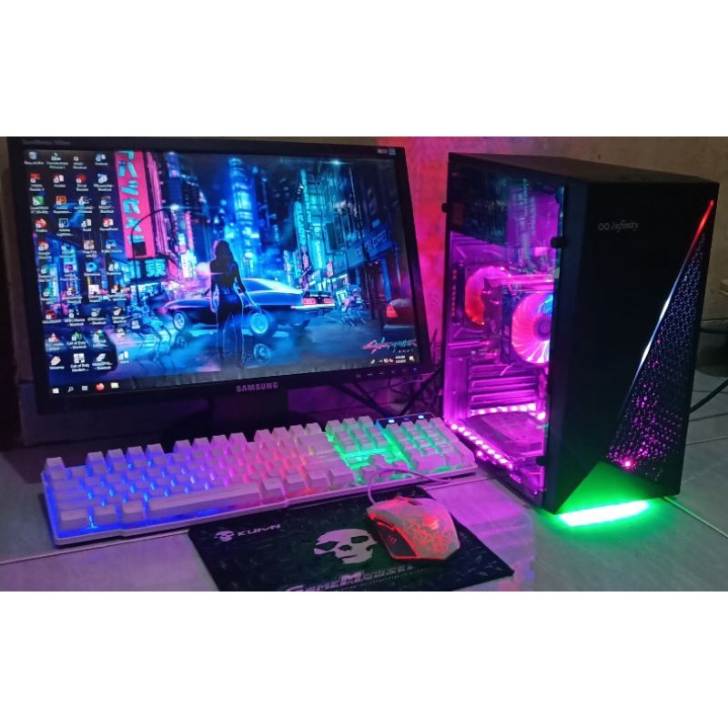 Pc Gaming Fullset Ryzen 5-5600G|Ram 32gb|ssd 256gb