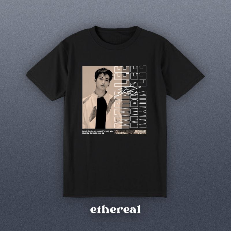 T-SHIRT NCT MARK LEE | BAJU KAOS DISTRO KPOP