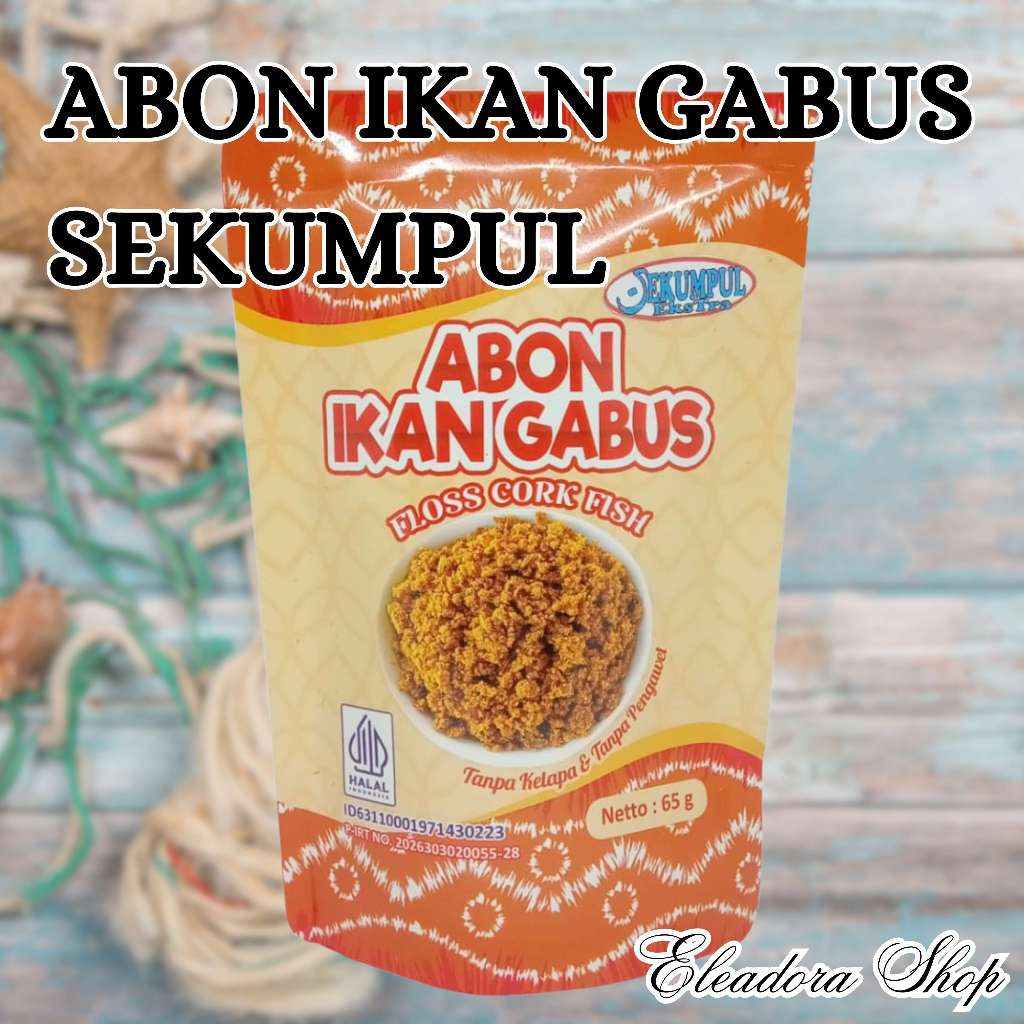 

Abon Ikan Haruan Sekumpul - Kemasan Kecil - Rabuk Haruan Martapura