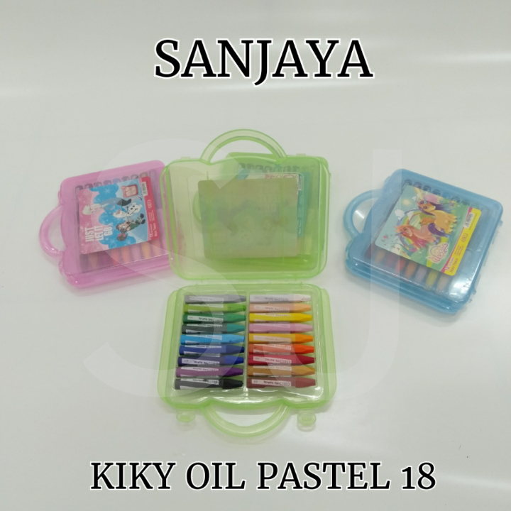 

Crayon 18 Warna / Oil Pastel 18 Kiky / Krayon 18 Warna / Kiky Oil Pastel 18