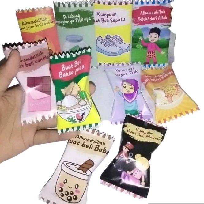 

AMPLOP LEBARAN PERMEN, SANRIO, TOPLES TERMURAH