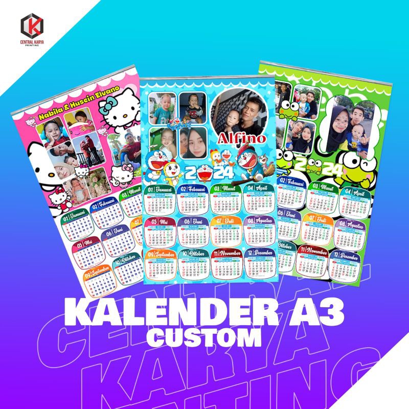 

CKP - Kalender custom 1lembar