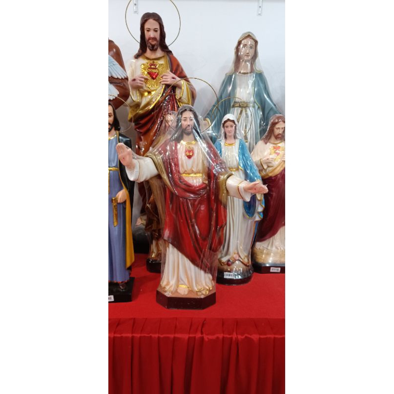Patung Yesus Tangan Terbuka 60cm Sf