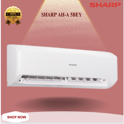 Sharp AC 1/2 PK AH-A 5BEY - Garuda New Unit Only/AH-A-5-BEY/AH-A 5BEY/AHA5BEY/AH A 5BEY/AH A 5 BEY/S