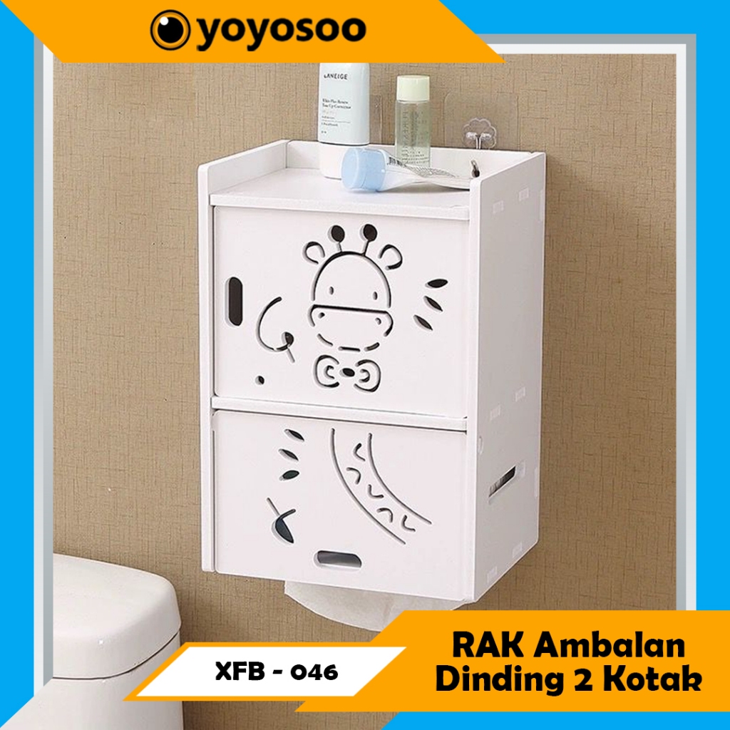 Lemari Kecil Gantung Serbaguna Rak Minimalis Rak Kosmetik Kamar - YOYOSOO