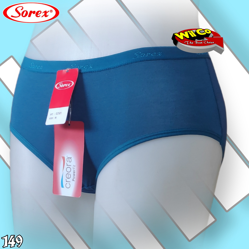 K149 Sorex Celana Dalam Wanita Dewasa dan Remaja, Cd Wanita Sorex Midi Size M L EL QL