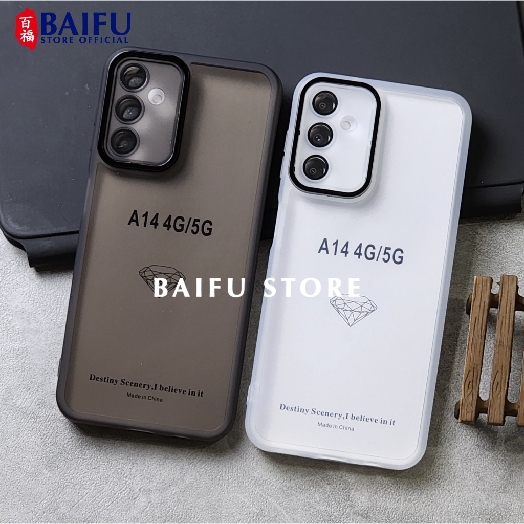 Baifu - Samsung A14 Samsung A15 Samsung A24 Samsung A34 5G Samsung A35 5G Soft Hybrid Case Clear Case Samsung A14 Samsung A15 Samsung A24 Samsung A34 5G Samsung A35 5G