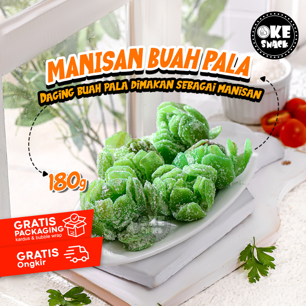 

Manisan Pala 180g | Manisan Tradisional Buah Pala