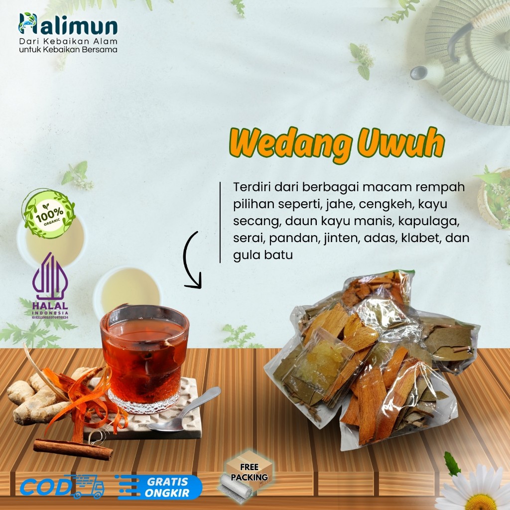 

Wedang Uwuh Empon Rempah Komplit Herbal