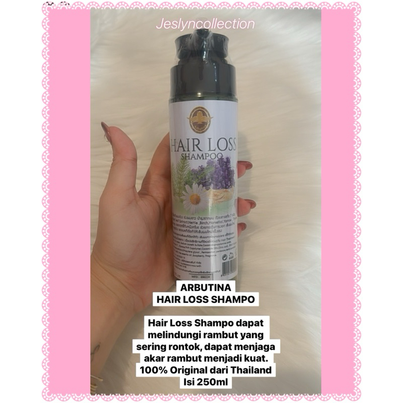 ARBUTINA HAIR LOSS SHAMPO / SHAMPO RONTOK