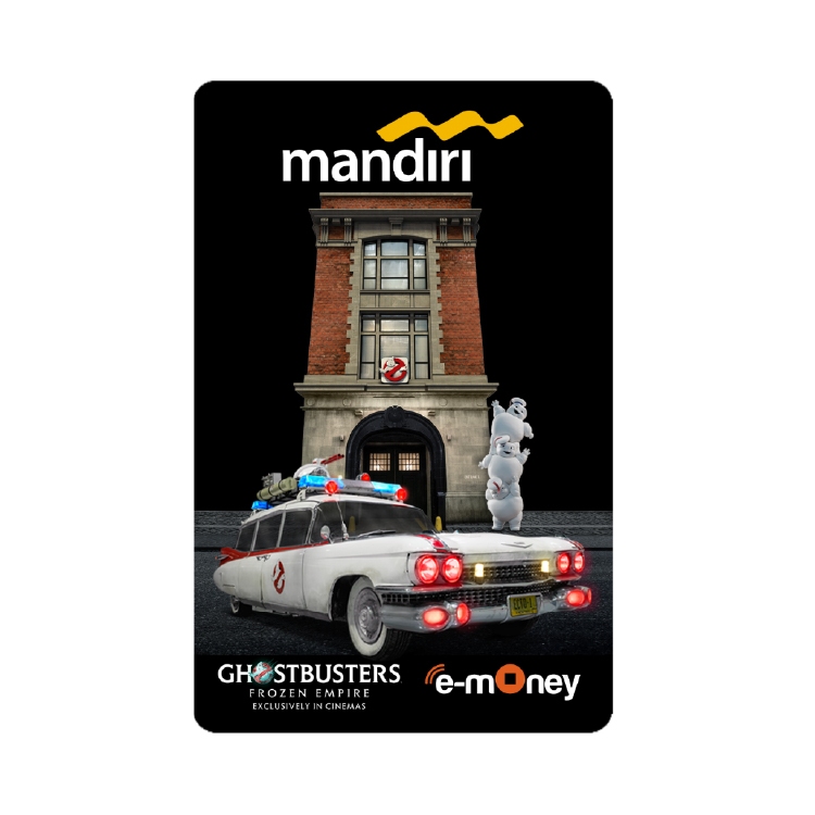 Mandiri e-Money edisi Ghostbuster - Mini Stay Puft Marshmallows
