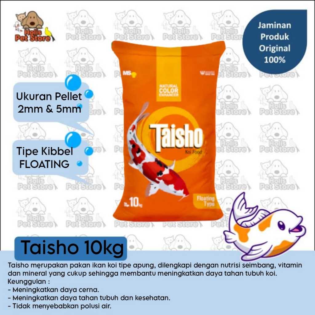 TAISHO KOI FOOD 1OKG - pakan ikan