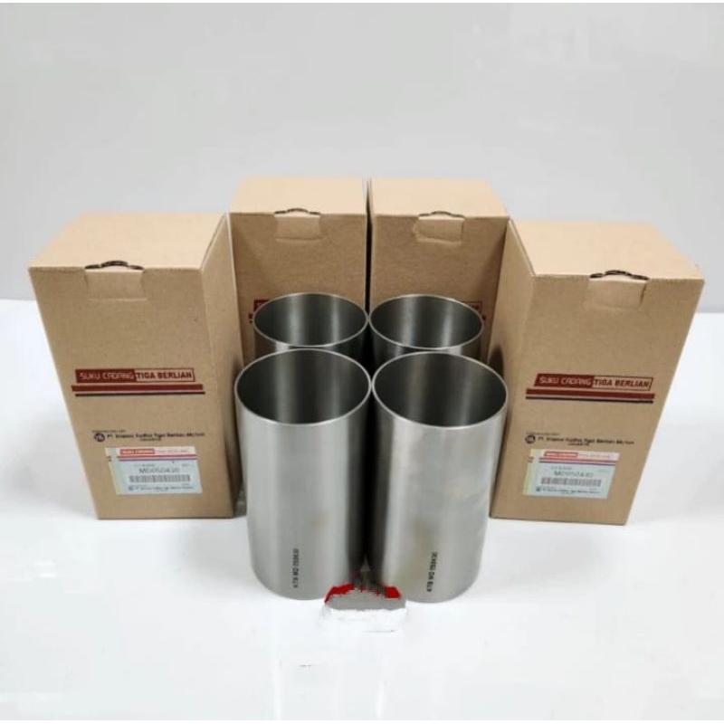 LINER FURING BORING MITSUBISHI L300 L 300 BENSIN 1SET 4PC ORI BERGARANSI 1 BULAN