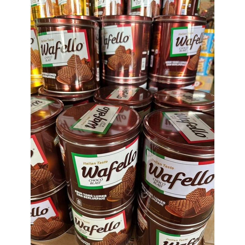 

Roma Wafer Kaleng Wafello Coklat 234 Gram exp 2026