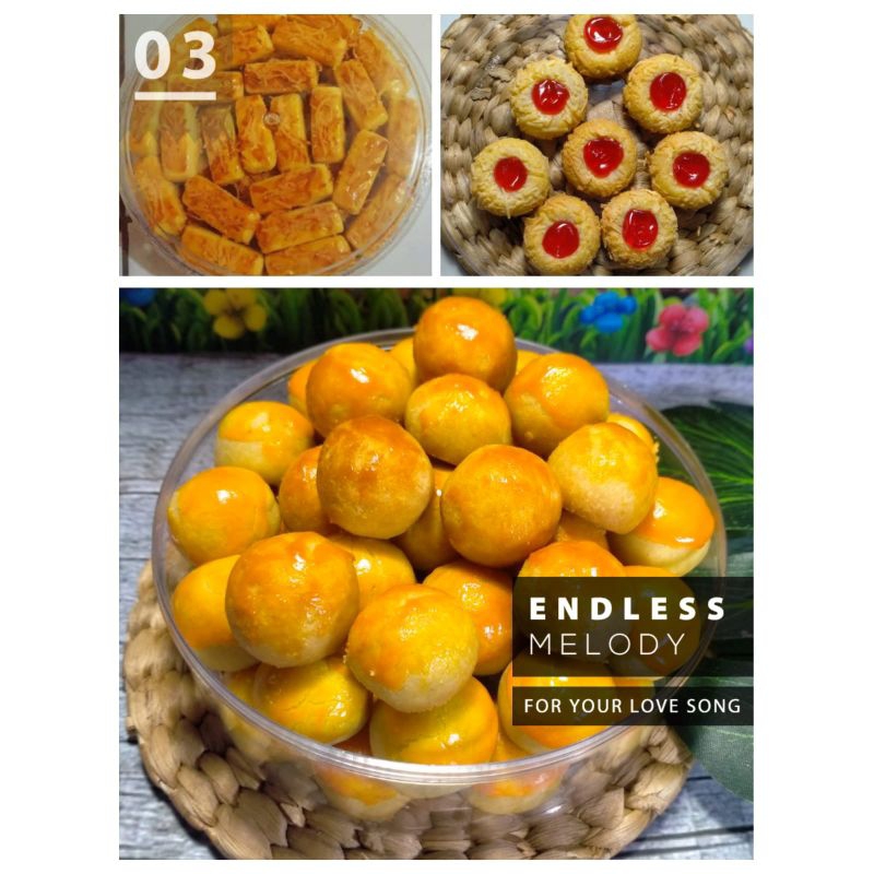 

Kue Kering Lebaran Homemade. Toples 250 gr (isi menyesuaikan bentuk kue kering)