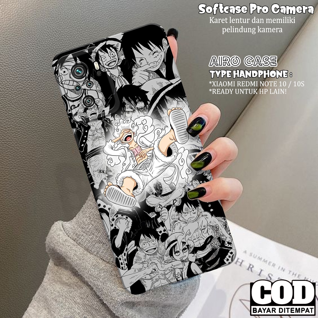 Case Xiaomi Redmi Note 10/ Note 10s - Fashion Case ANIME - Softcase Redmi Note 10/Note 10s - Silikon