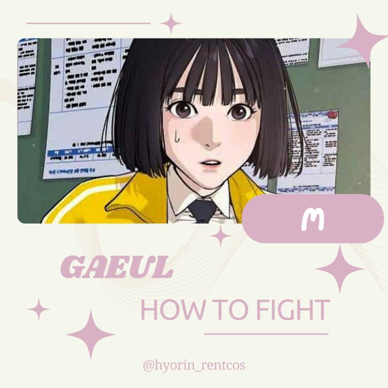 Rental sewa costume gaeul how to fight manhwa