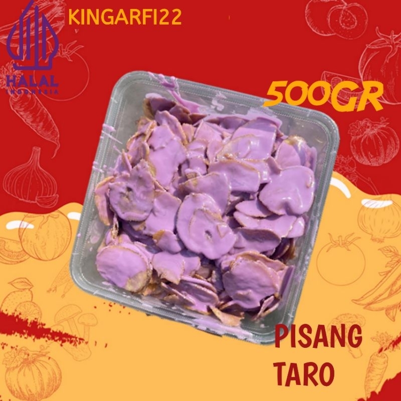 

500GR KRIPIK PISANG TARO LUMER