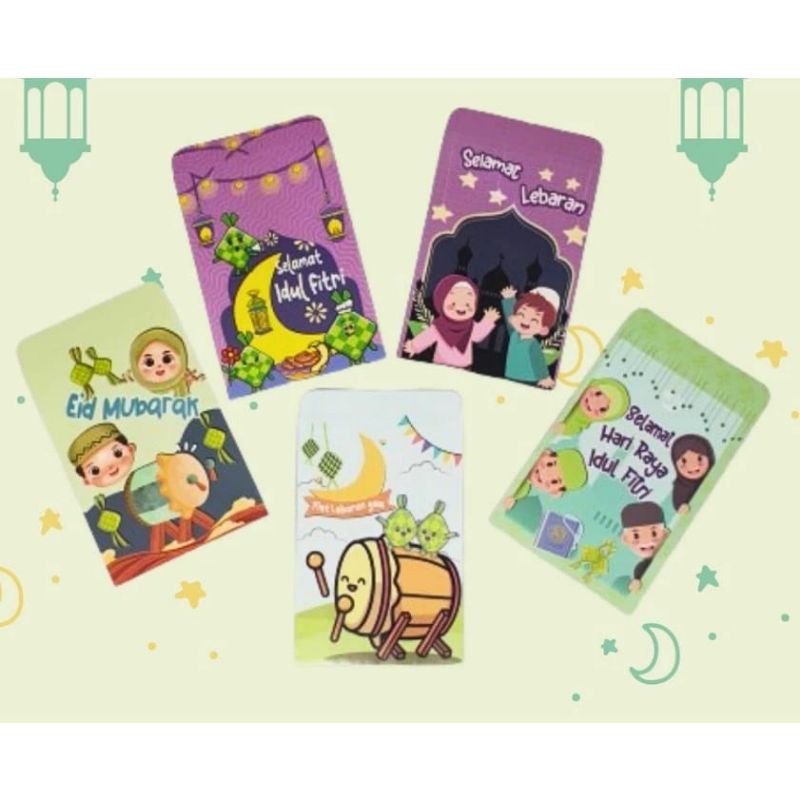 

Amplop Lebaran/Amplop mini/Amplop Anak (1 pack isi 10 pcs)/Angpo/Amplop idul fitri