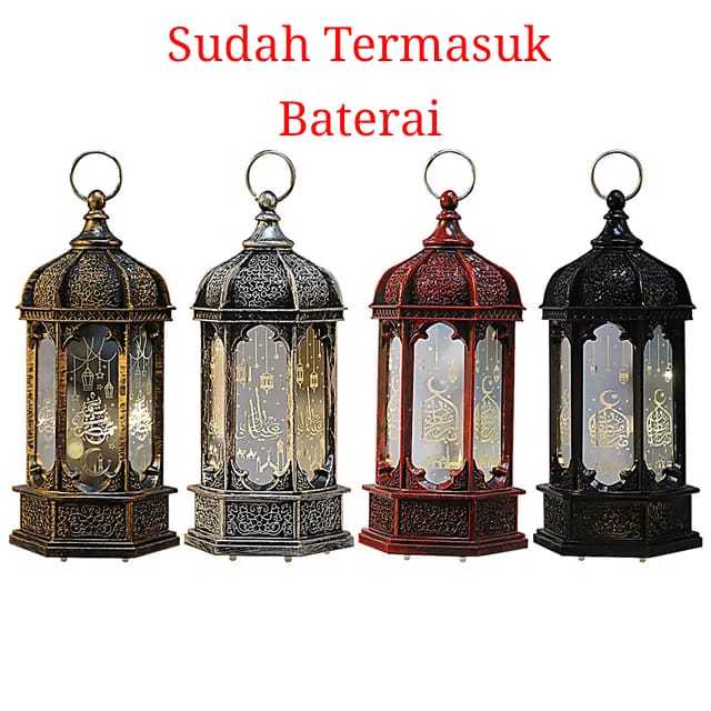 Lampion Gantung Idul Fitri lampu Led Lebaran Ramadan / LED Kubah