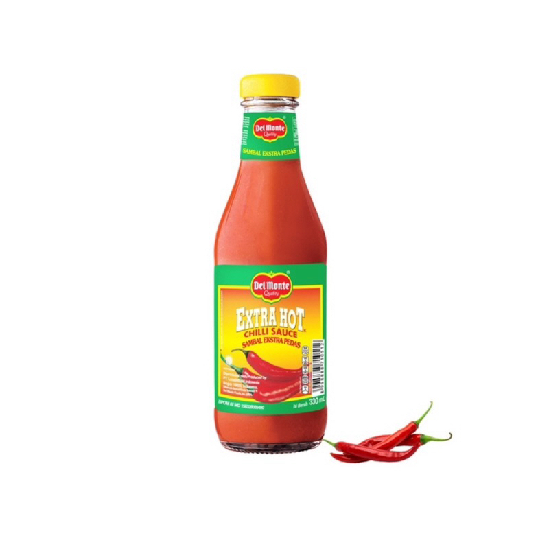 

Del Monte Sambal Extra Hot saus tomat 330ml