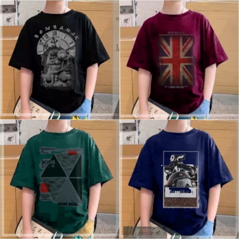 kaos anak 10-15 tahun kaos anak tanggung