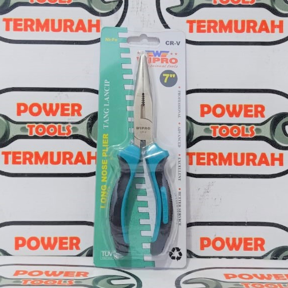 

Tang lancip 7" Wipro Long Nose Plier 7 inch 7 inci