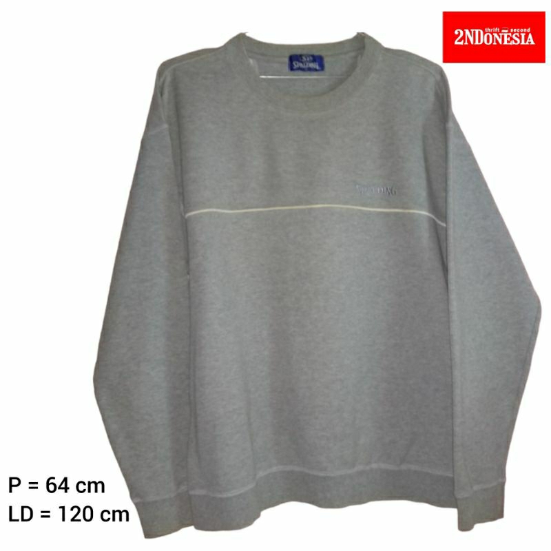 sweater second | crewneck SPALDING