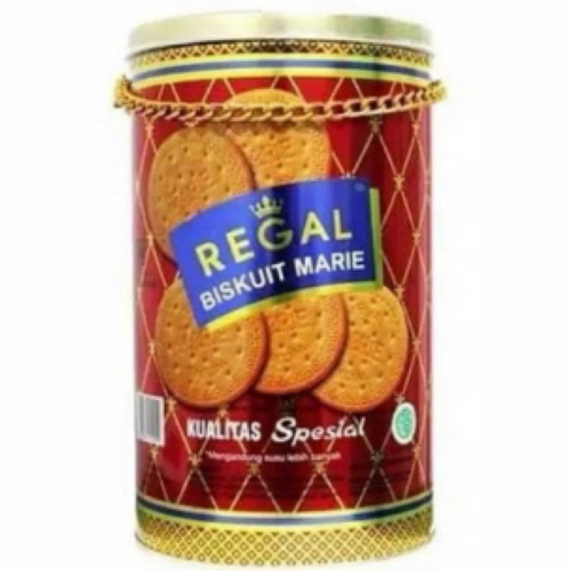 

REGAL MARIE 1kg KALENG BESAR SPECIAL RANTAI GOLD 1000gr/ BISKUIT REGAL RANTAI GOLD/ BISKUIT REGAL KALENG