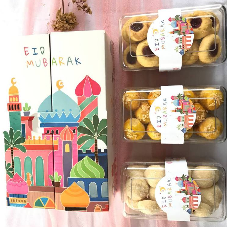 

Hampers Kue Kering isi 3 Toples 350 gr