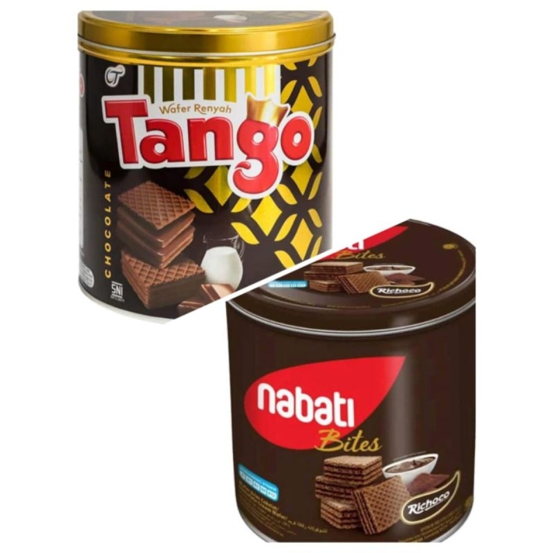 

Nabati Richoco Wafer Chocolate Tango Wafer Kaleng Tango Wafer ember