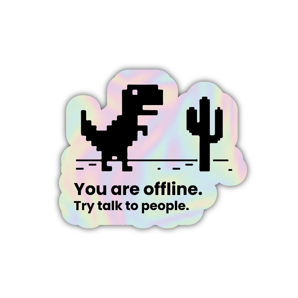 

sticker no internet, stiker hologram satuan- Z104