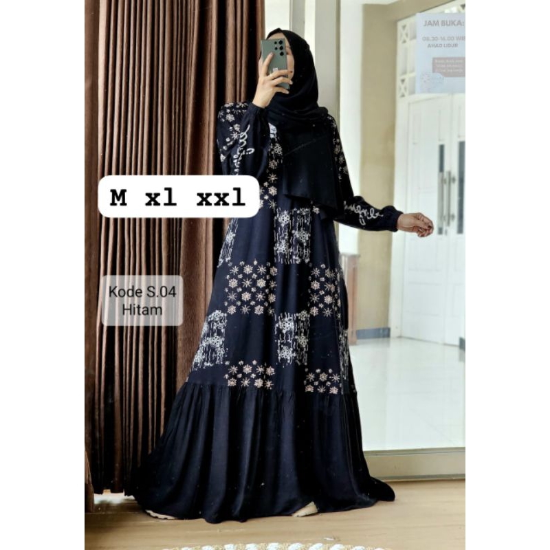 Gamis twill ORI  / Gamis Inayah / Gamis replika / Gamis wanita kekinian / Gamis lebaran