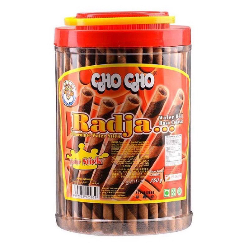 

Cho Cho Radja Wafer Stick 750gr | Coklat Stik Roll