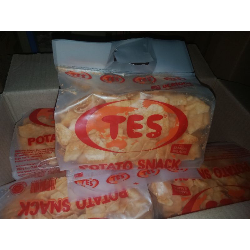 keripik kentang / potato snack tes 200gr