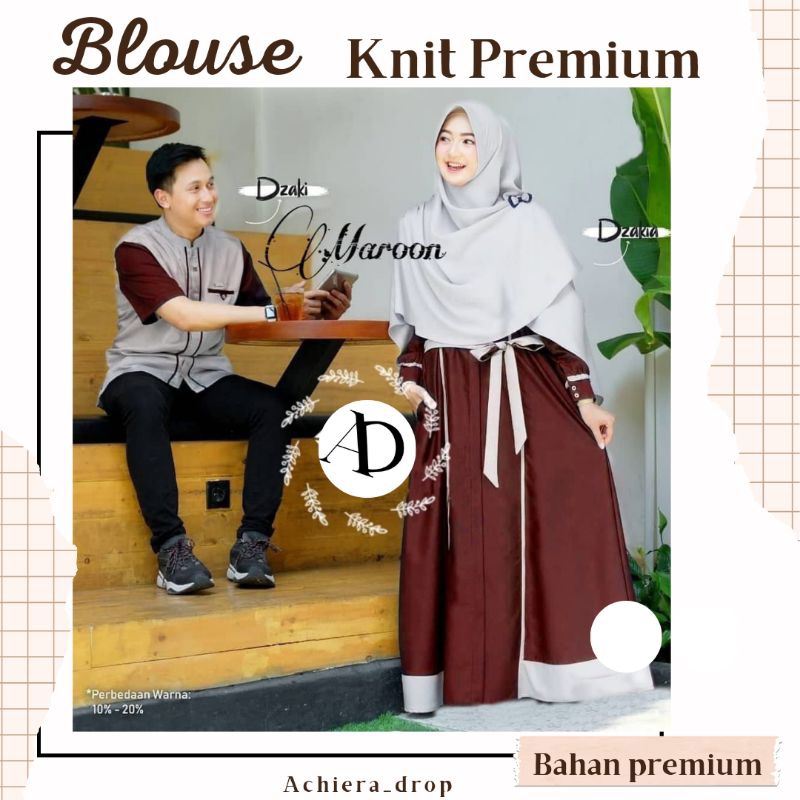 Couple Zukaria / couple baju pasangan muslim / couple baju pasangan gamis / baju gamis / baju lebara