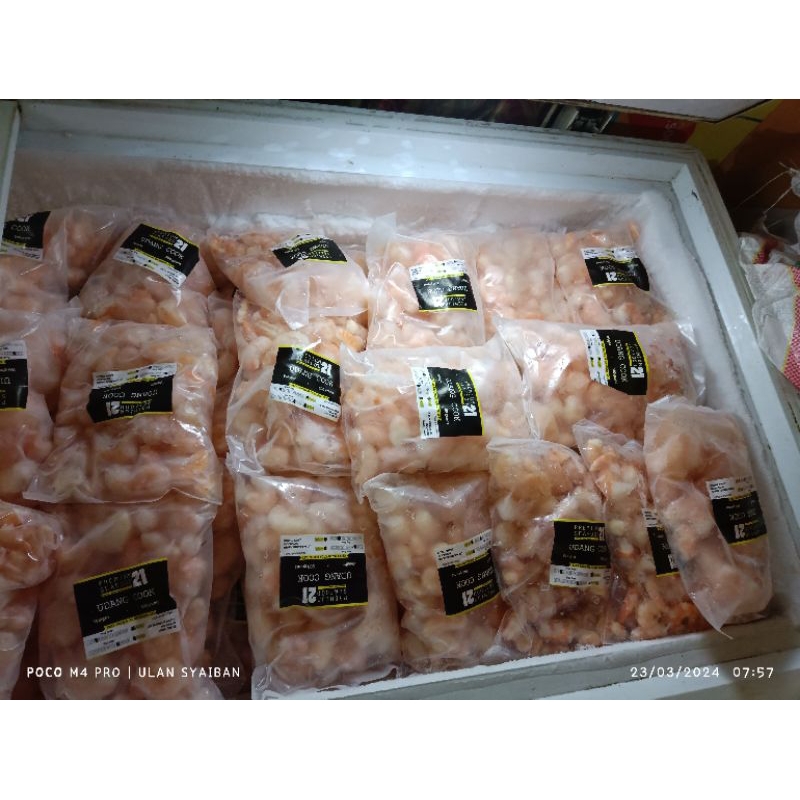 

udang kupas cook 500gr
