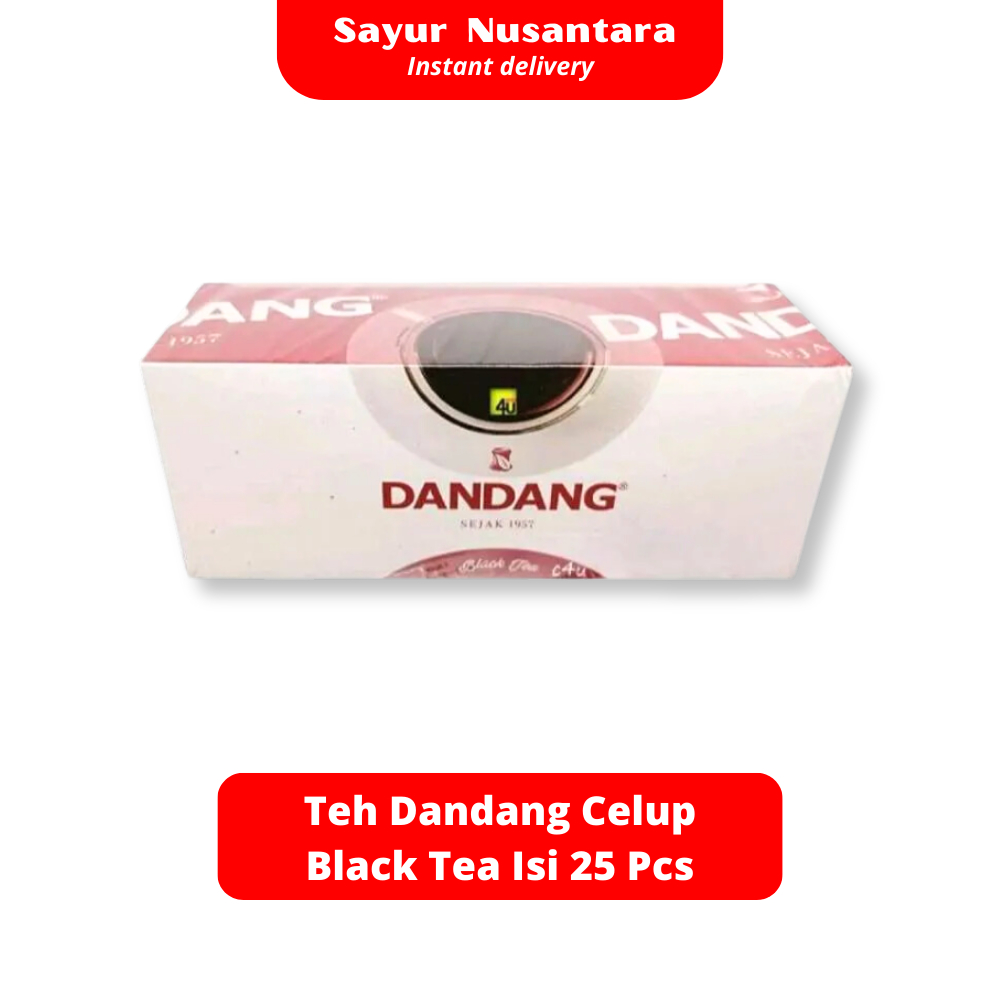 

Teh Dandang Celup Black Tea 25 Sachet - Sayur Nusantara