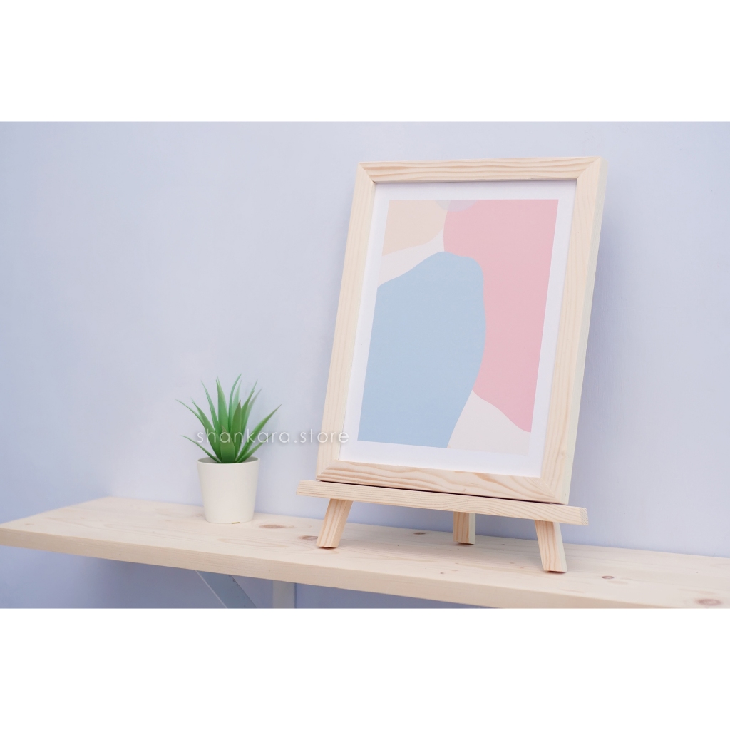 Pigura Foto 10R A4 Frame Foto Kayu Bingkai Minimalis