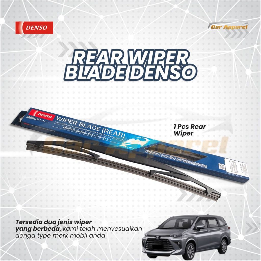 Denso DRB Rear Wiper Avanza Xenia Veloz 2022 12 inch Wiper Belakang