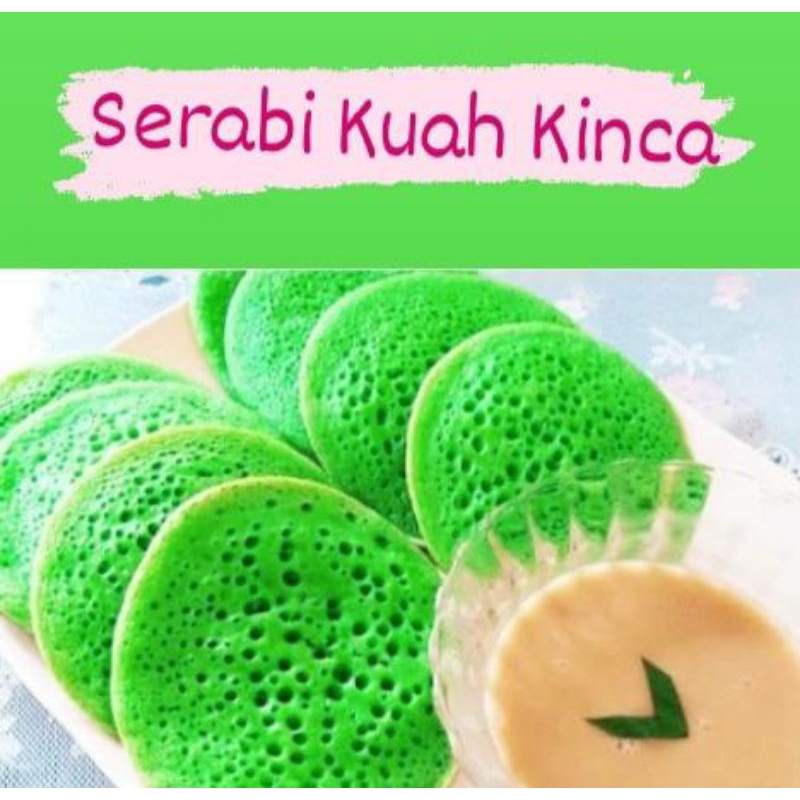 

Serabi Pandan Kuah Kinca