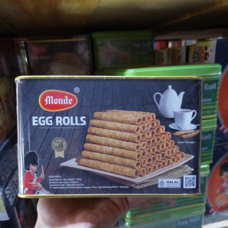 

(ED Okt 2025) Monde eggroll kaleng 300gram