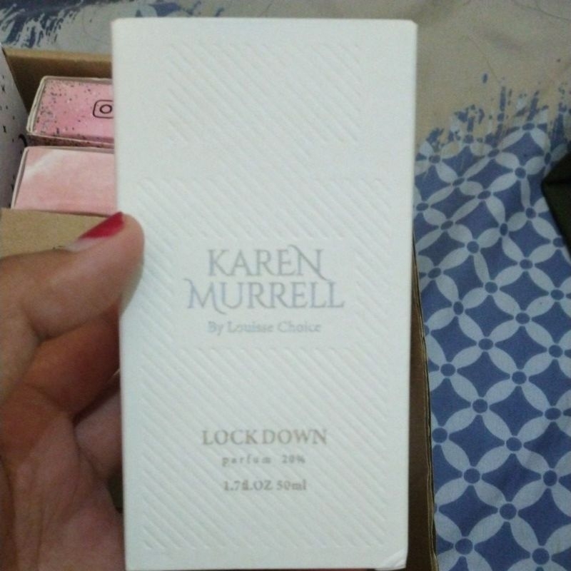 PRELOVED KAREN MURRELL LOCK DOWN PARFUM (isi 99% dipakai 1x semprot)