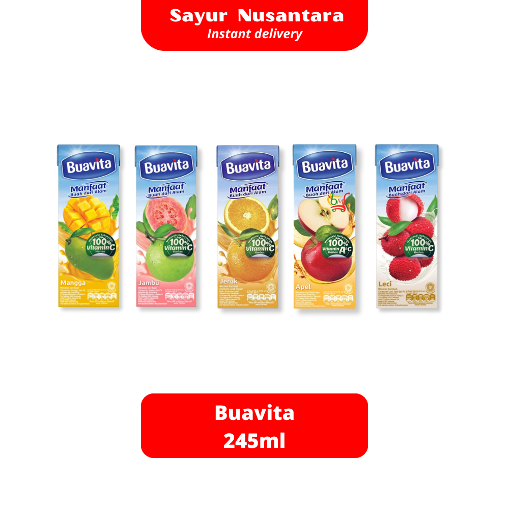 

Buavita 245ml - Sayur Nusantara