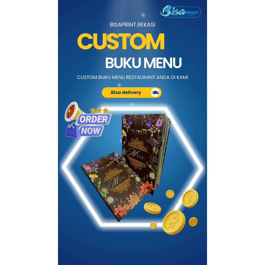 

BUKU MENU BISA BONGKAR PASANG/DENGAN BAUT/BUKU MENU SIMPLE/BUKU MENU ELEGANT