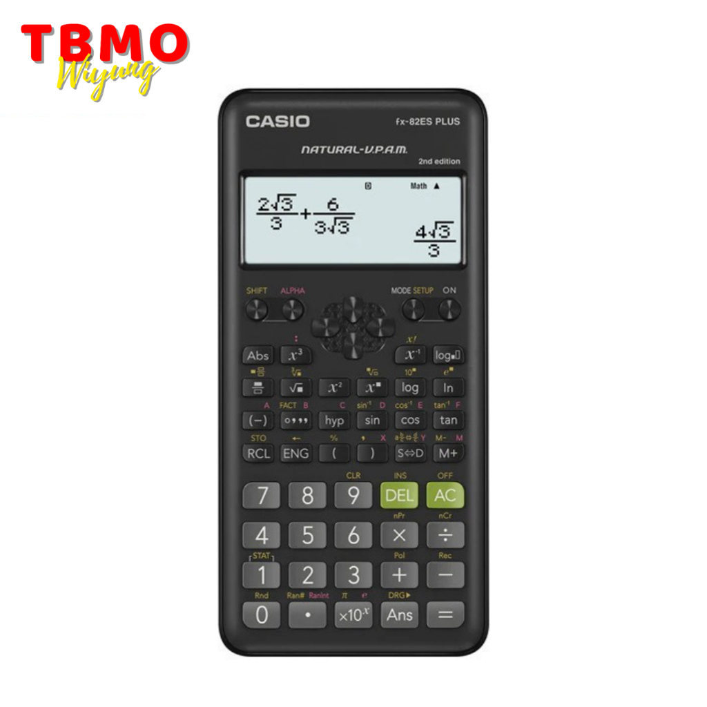 

TBMO Casio Scientific Calculator FX-82ES Plus Kalkulator Scientific