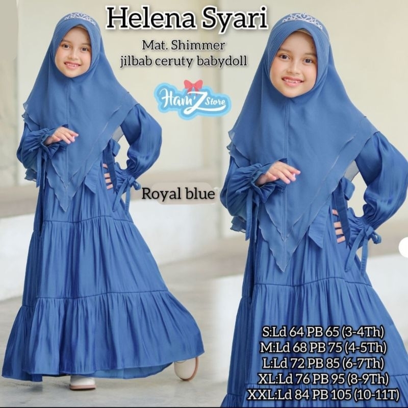 GAMIS SYARI ANAK HELENA