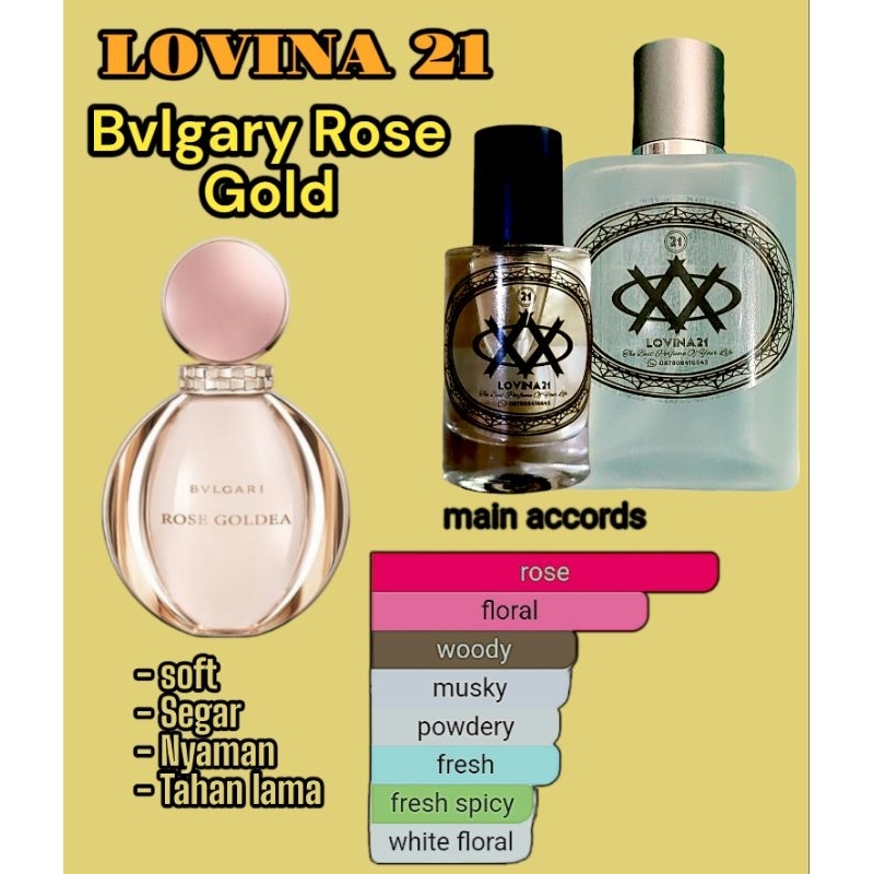 parfum aroma BVLGARY ROSE GOLD