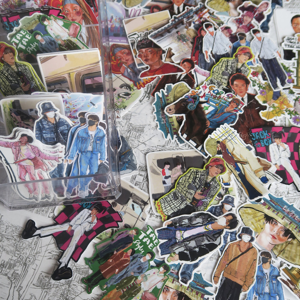 

stickerrr set (JinjjaJinjja)