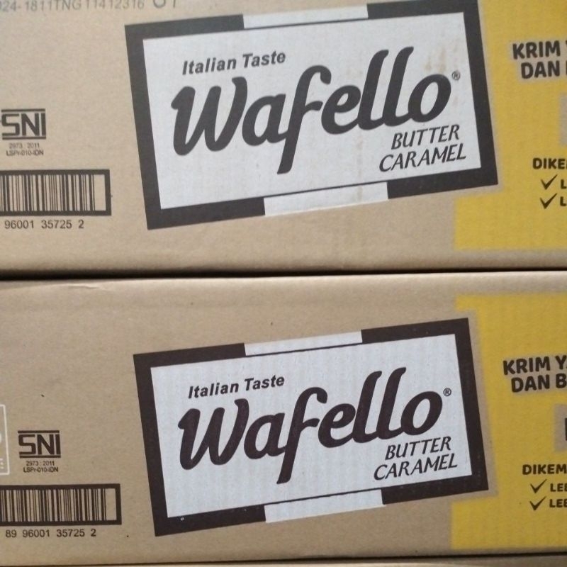 

WAFELLO WAFER CARAMEL 6X228GR